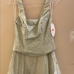 Silver gown